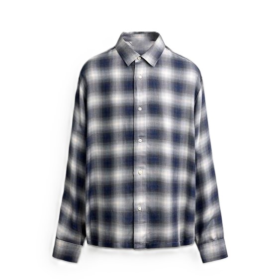 04437301030-e1 Men's Checked Shirt - Image 1