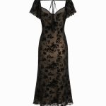 Women's Floral Midi Dress