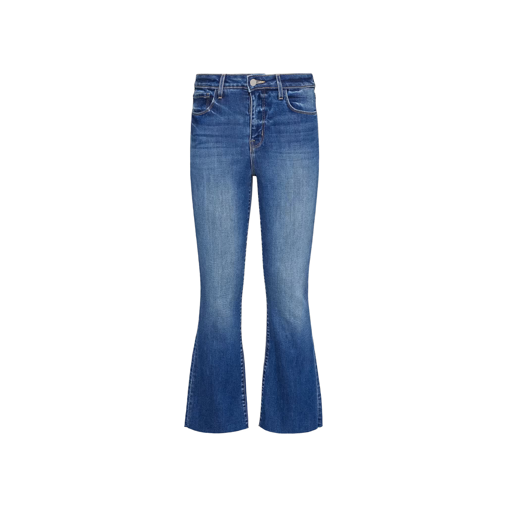 2651BLD_CMBR Women's Flared Jeans - Image 1