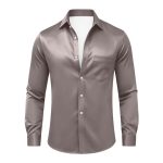 Men's Satin Party Shirt